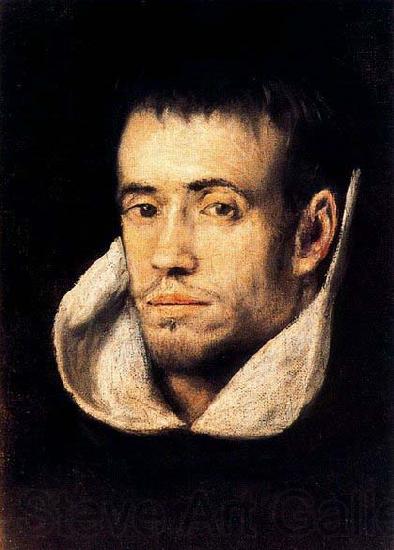 El Greco Portrait of Dominican Norge oil painting art